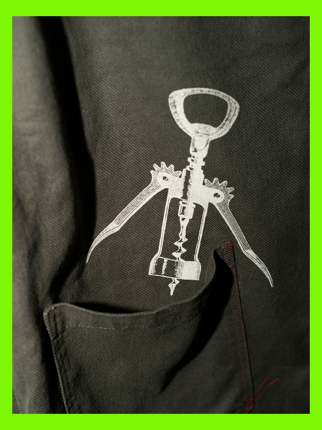 ARBEITER JACKE KORKENZIEHER